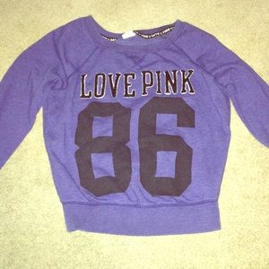 Pink sweatshirt